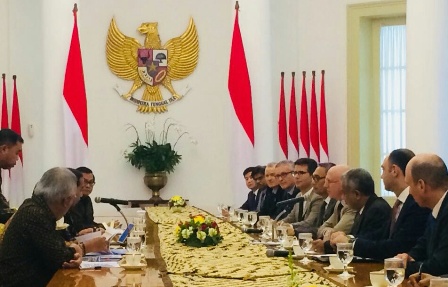 Presiden Terima Delegasi Asian Infrastructure Investment Bank