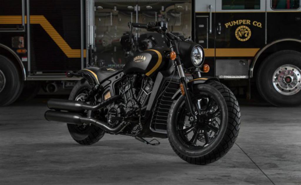 Indian Scout Edisi Terbatas 'Rasa' Jack Daniel's