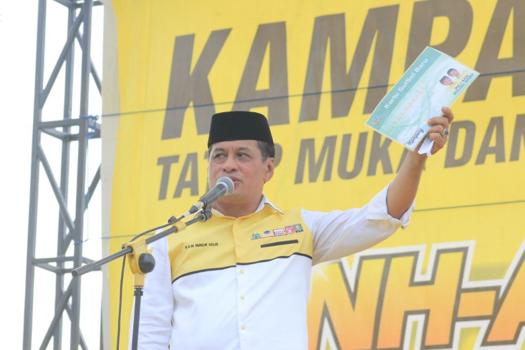 Nurdin-Aziz Tawarkan Empat Kartu Sakti untuk Sulsel