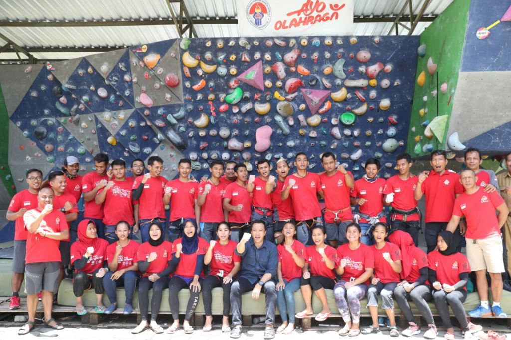 Pelatnas Panjat Tebing di Yogya Berdampak Positif ke Atlet Lokal