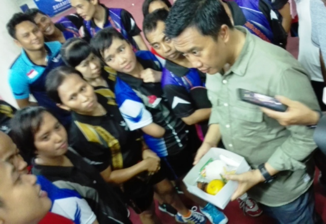Menpora Kaget Makanan Atlet Tenis Meja di Bawah Standar