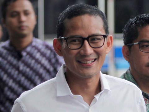 Suara Sandiaga Dilelang Rp20 Juta