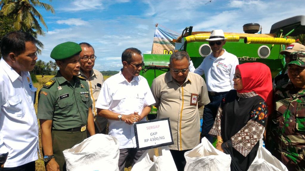 Kementan Sergab Hasil Panen di Banten