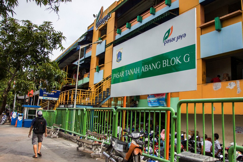 Lapak Sementara Pedagang Blok G Dibangun April 2018
