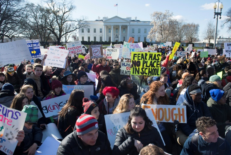 'Never Again!': US Students Stage Walkout against Gun Violence