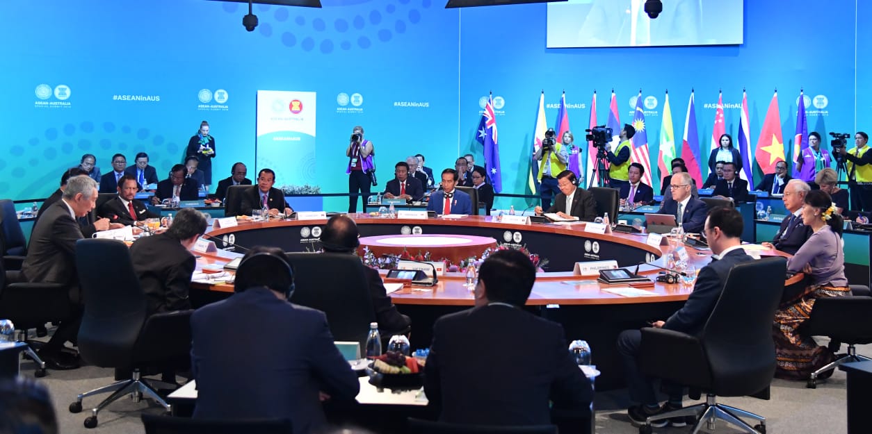 Jokowi Menghadiri Sidang Pleno KTT Istimewa ASEAN-Australia