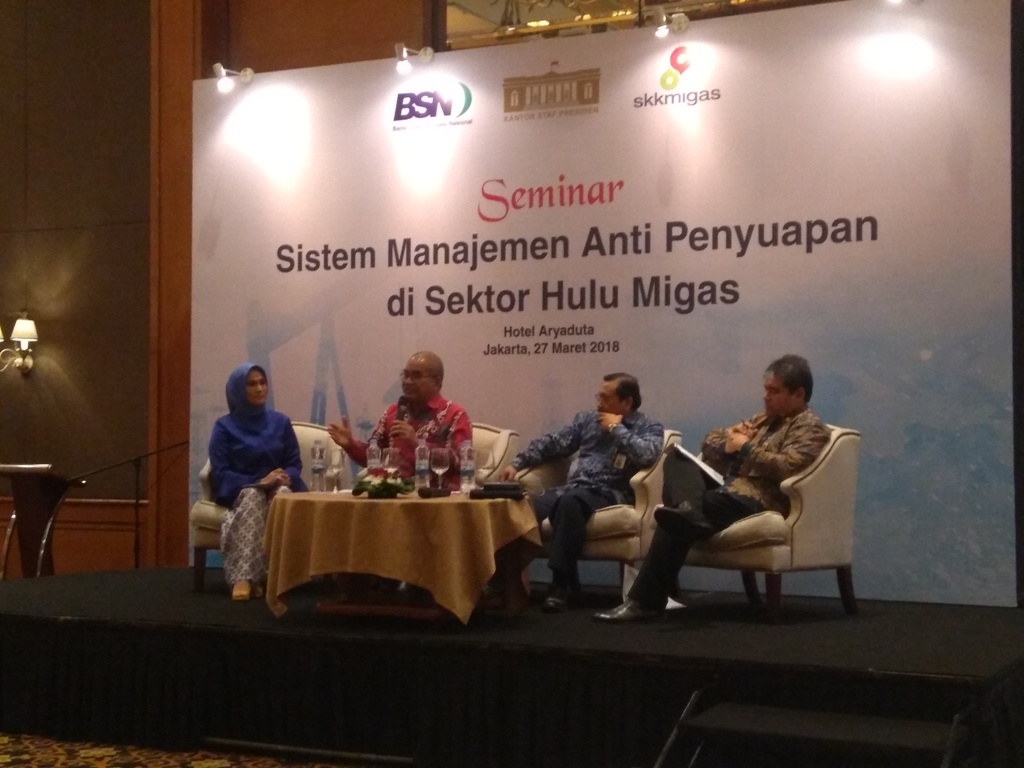 SKK Migas Implementasikan Sistem Manajemen Anti Suap