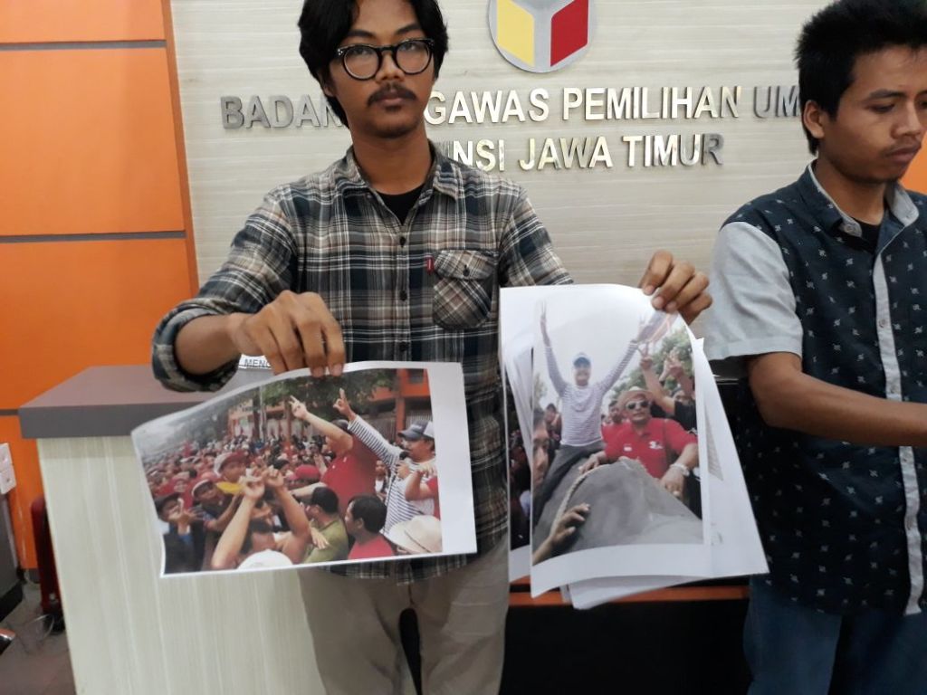 Gus Ipul-Puti Dilaporkan ke Bawaslu Jatim