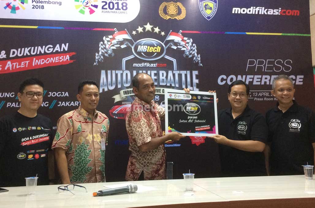 'Mobil jadi Artis', Konsep Baru MB Tech Auto Live Battle 2018