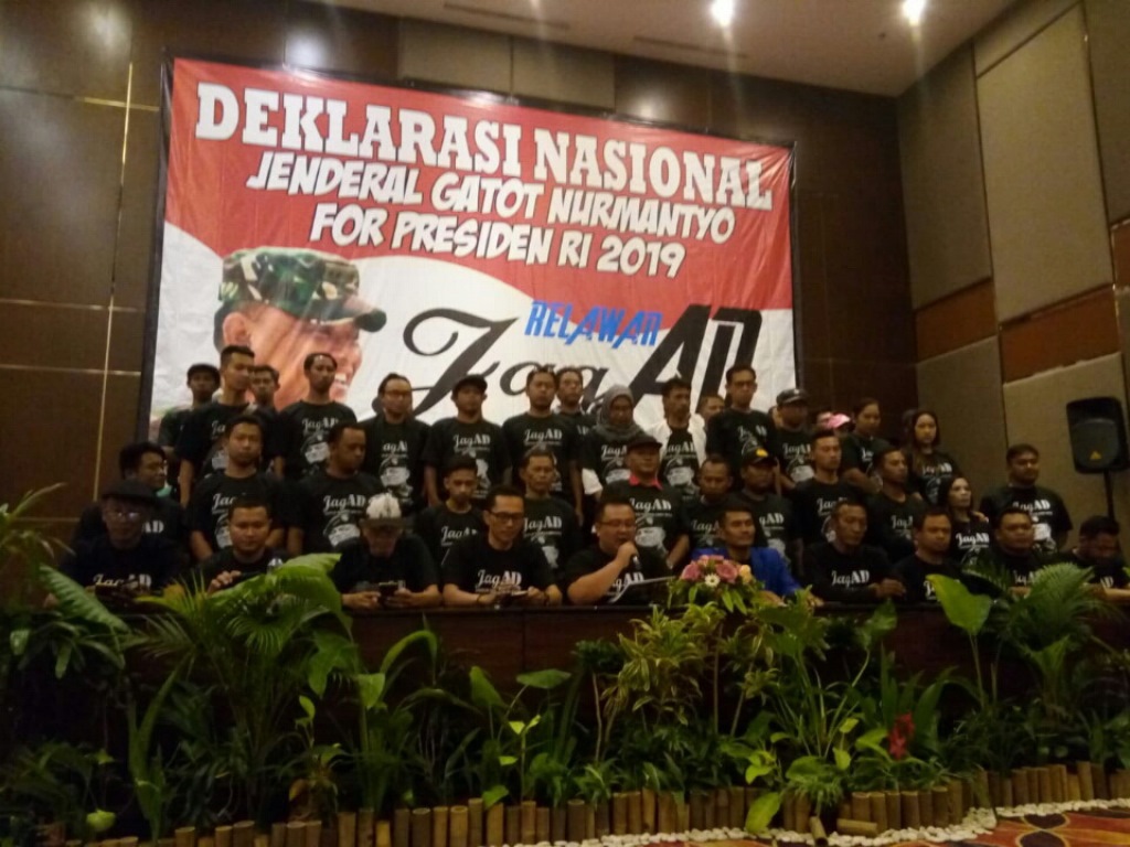 Relawan Jagad Dukung Gatot Nurmantyo Nyapres