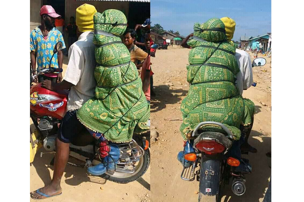 Tarif Tinggi, Tukang Ojek di Kongo Rela Bonceng Mayat