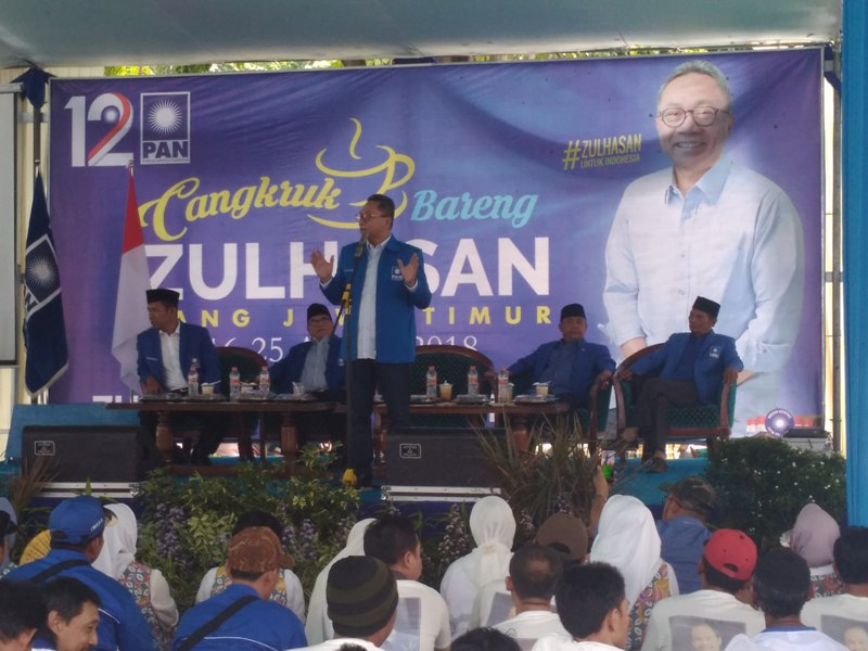 Zulkifli akan Keliling Jatim untuk Khofifah-Emil