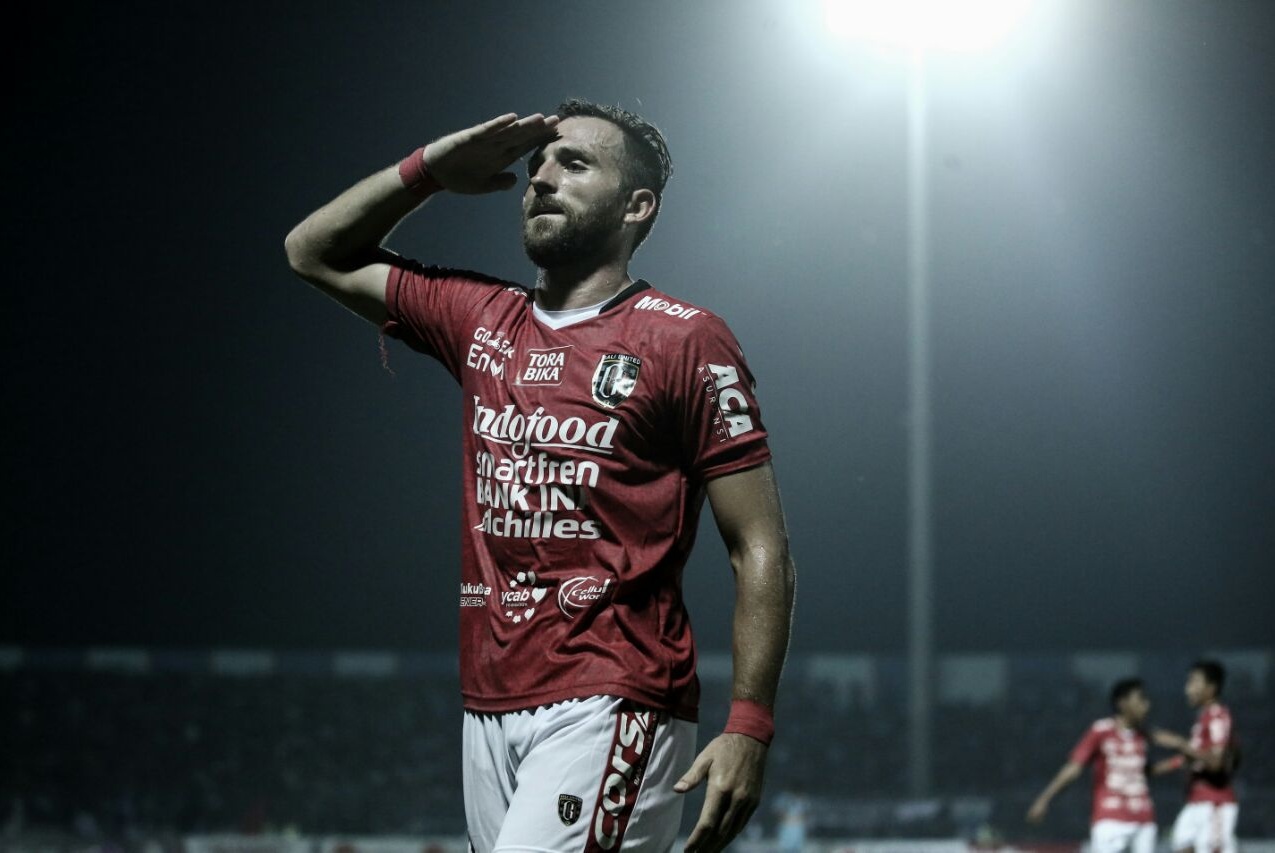 Gol Perdana Spasojevic Selamatkan Bali United dari Kekalahan