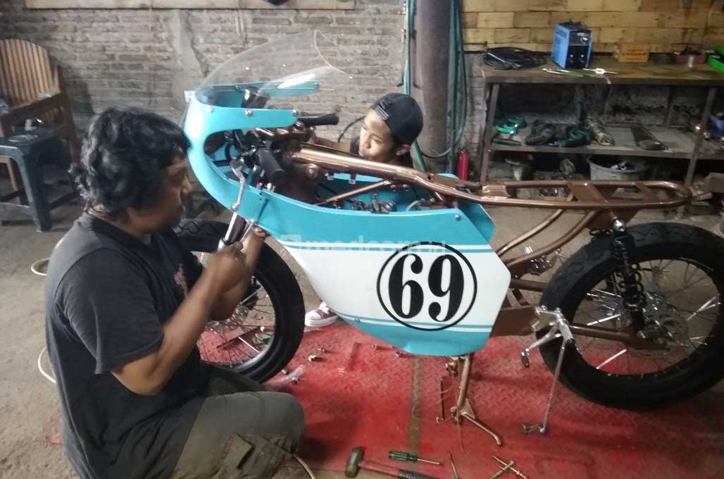 Ogah Main Chopper, Gibran Pilih Cafe Racer