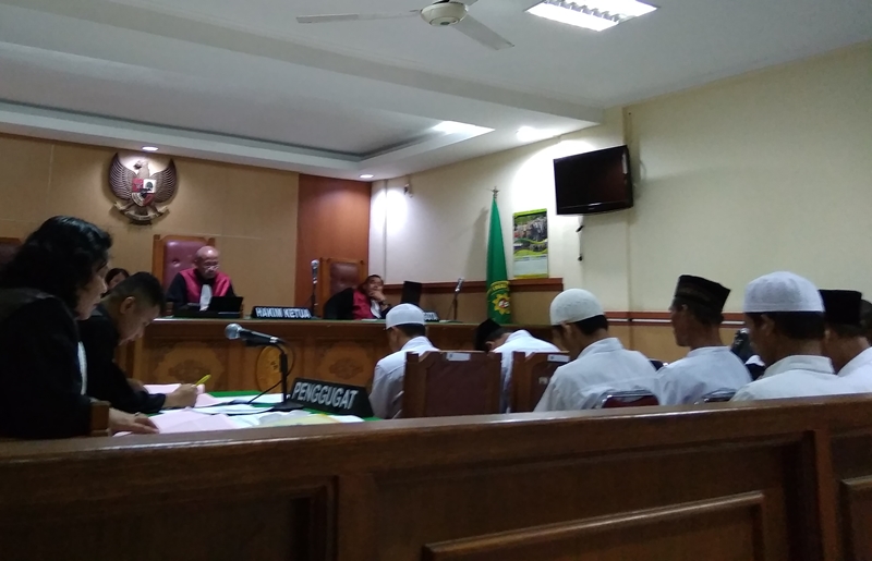 JPU Bersikukuh Dengan Tuntutan Enam Terdakwa Pembakar Zoya