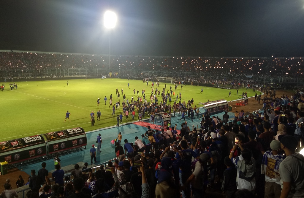 Arema FC Terima Bila Dapat Sanksi Denda