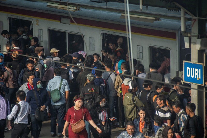 Perjalanan Stasiun Duri-Tangerang Tidak Berkurang
