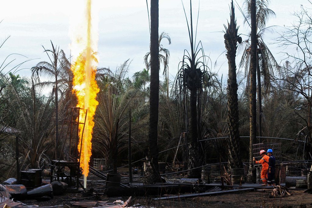 Sumur Minyak yang Terbakar di Aceh Diduga Bekas Pertamina