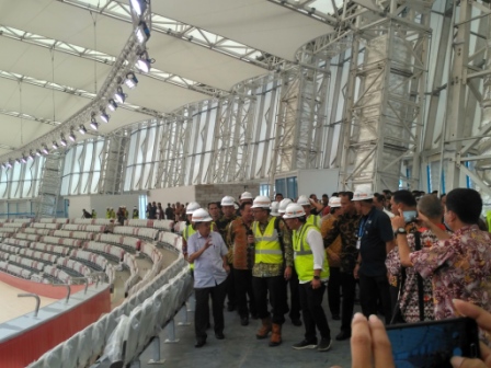 Proyek <i>Velodrome</i> 86,9 Persen