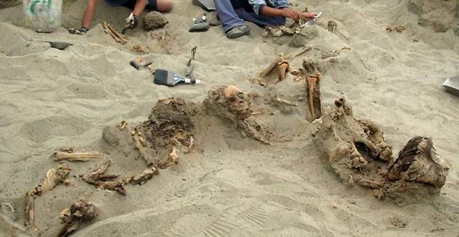 Tengkorak 140 Bocah untuk Ritual Ditemukan di Peru