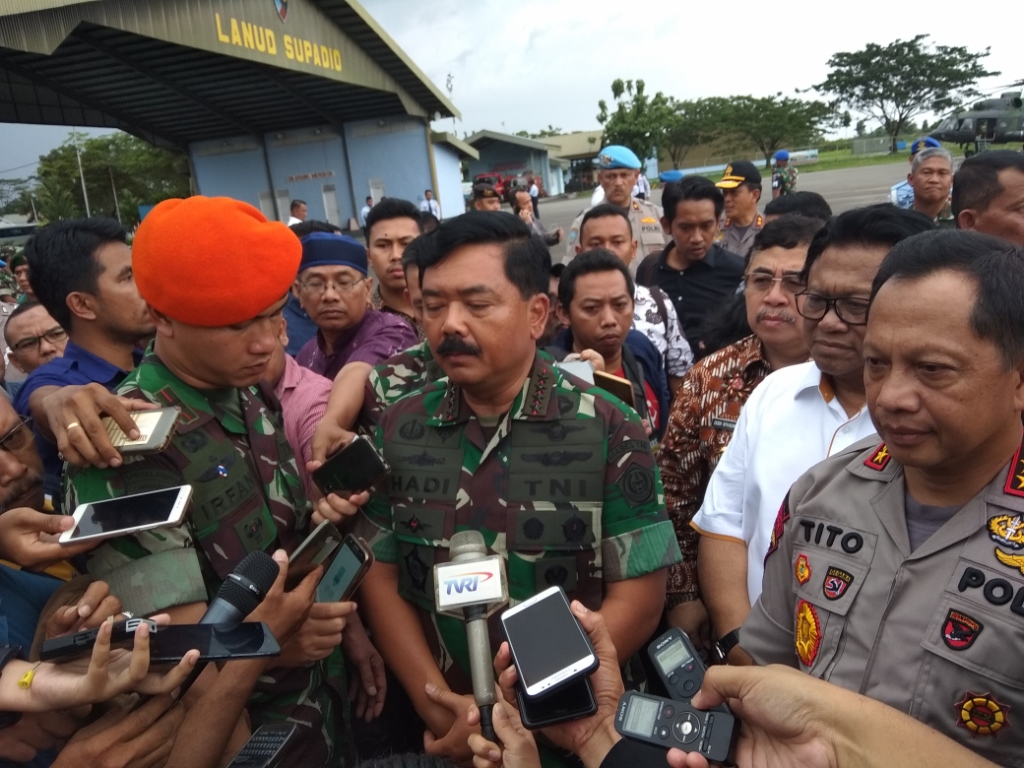 Panglima TNI Temukan Banyak Jalan Tikus di Perbatasan RI-Malaysia