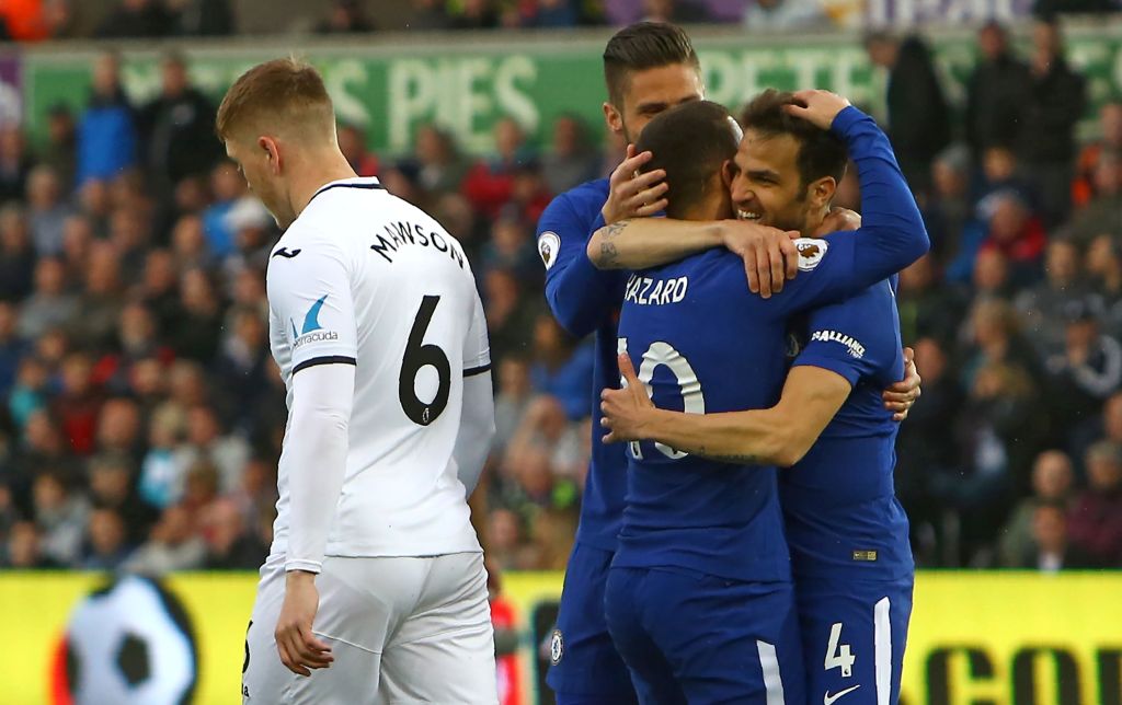 Menang di Markas Swansea, Chelsea Dekati Posisi Keempat