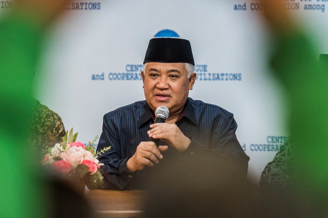 Din Syamsuddin Minta Masyarakat Kedepankan Etika dalam Berpolitik