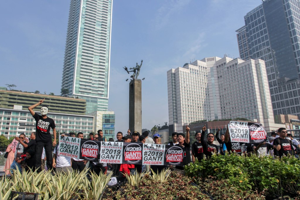 Sandi Periksa Anak Buah terkait Aksi #2019GantiPresiden