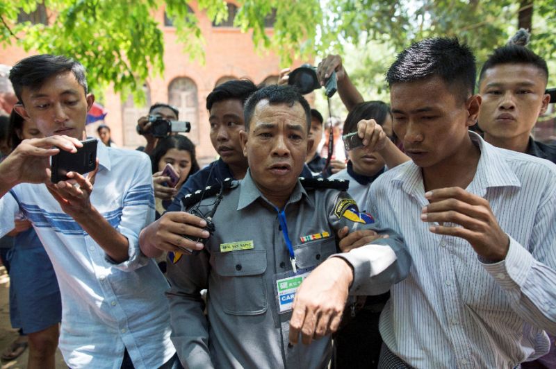 Whistleblowing Myanmar Policeman Sentenced to Jail