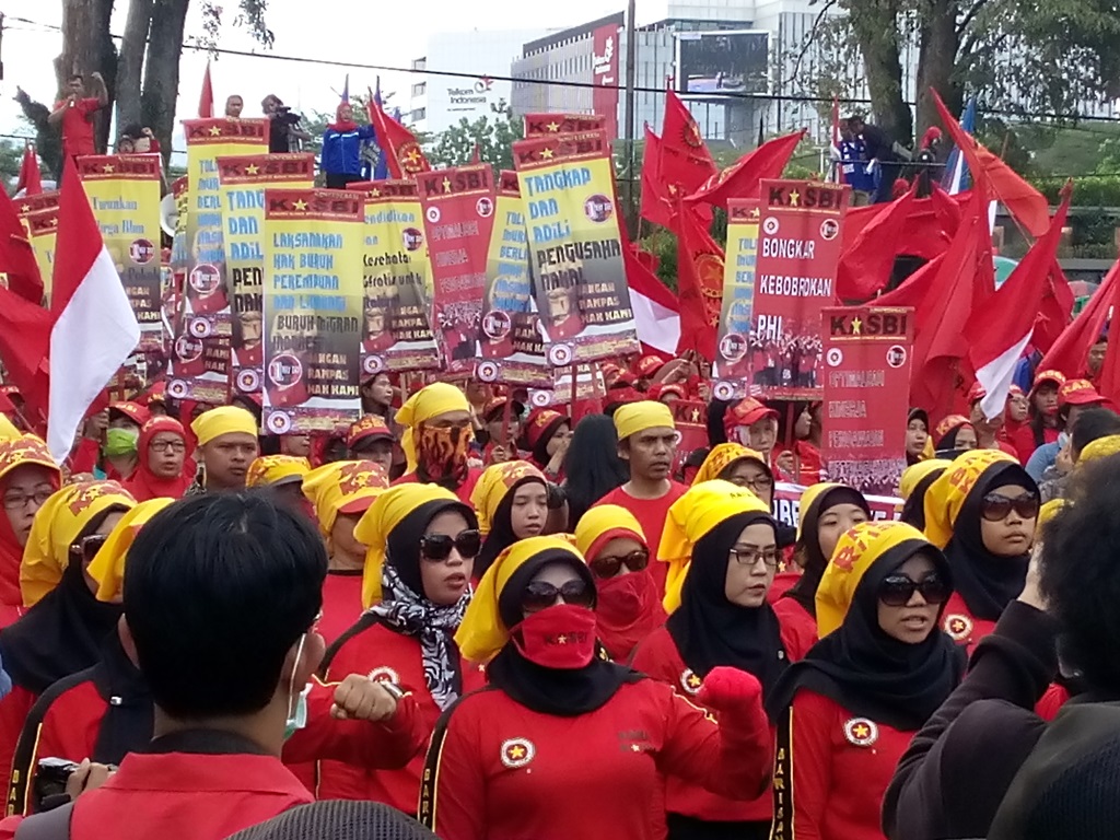 Peringati May Day, Buruh di Bandung Pilih Tablig Akbar