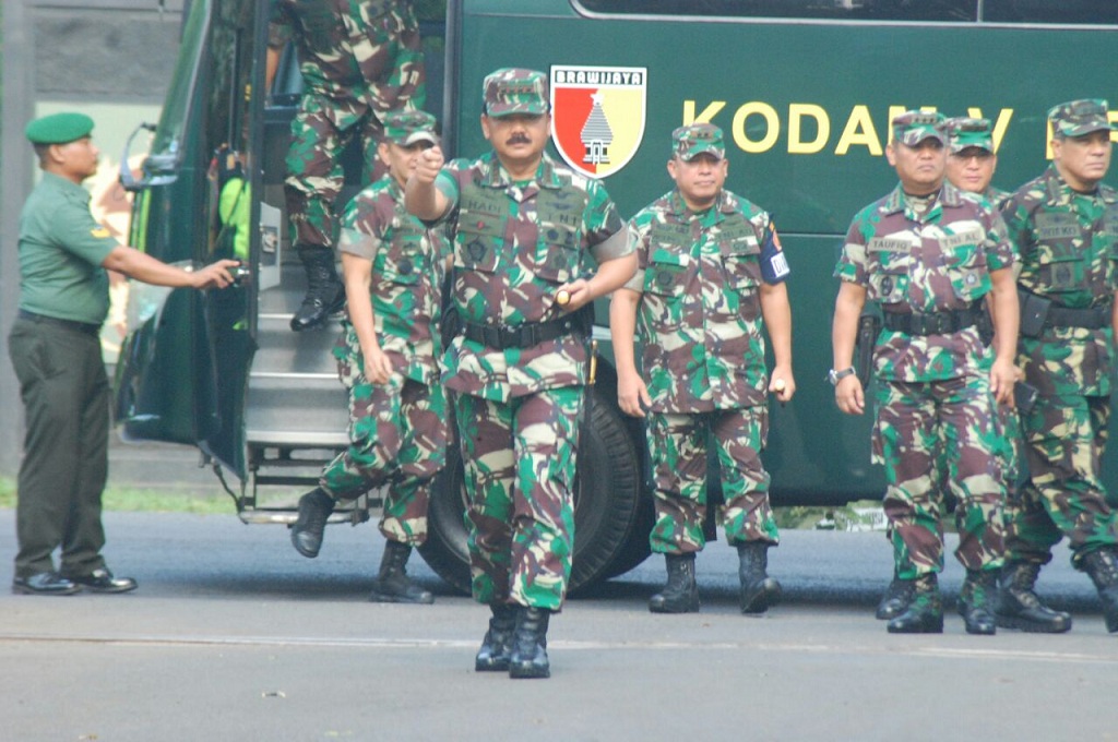 TNI dan Polri Tandatangani MoU Amankan Pemilu