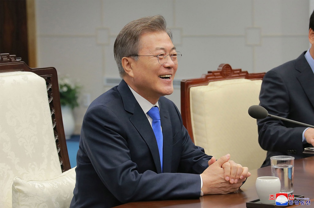 Presiden Moon Bantah Pasukan AS akan Ditarik dari Korsel