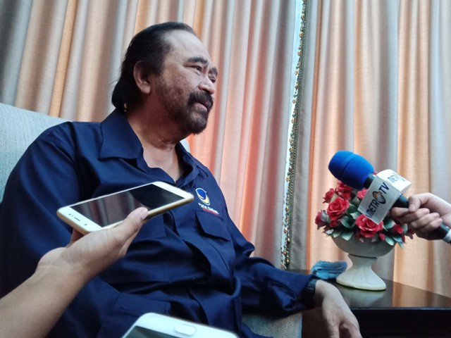 Surya Paloh Nilai Politisasi Isu SARA Masih Digemari
