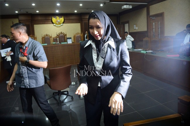 Pengusaha Mengaku Membeli Perusahaan Satf Rita Widyasari