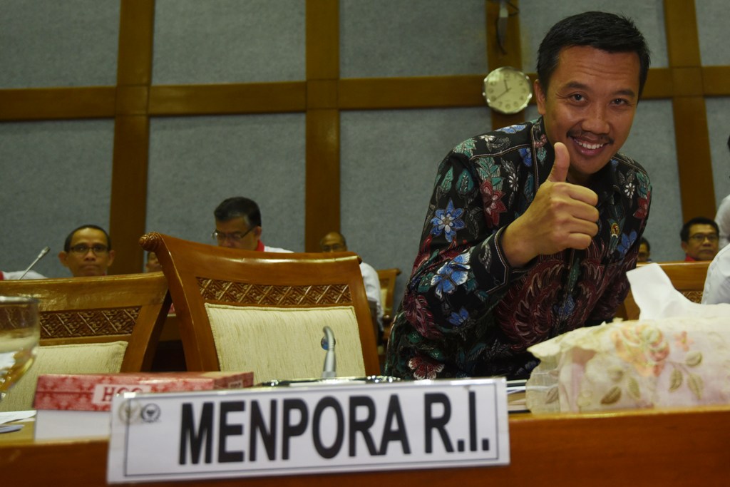 Menpora Senang Indonesia Masuk Grup Berat di Piala AFF 2018