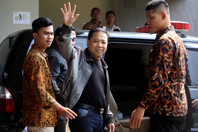 Novanto Pamit Sebelum Dieksekusi ke LP Sukamiskin