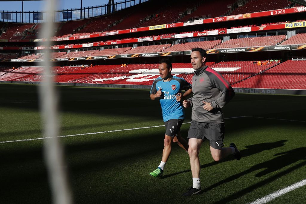 Santi Cazorla Kembali Berlatih dengan Skuat Utama Arsenal