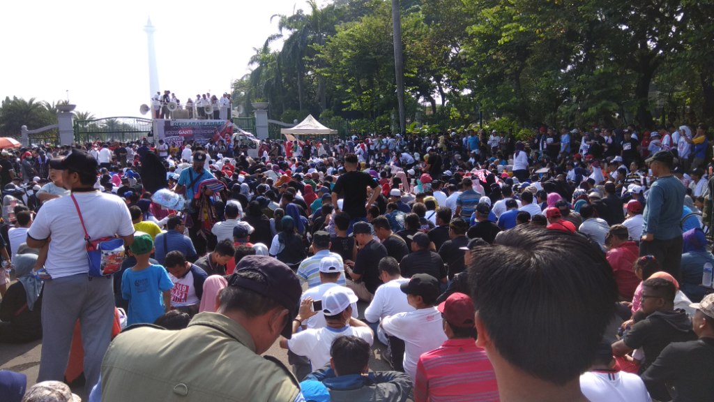 Relawan #2019GantiPresiden Luncurkan Laman Resmi