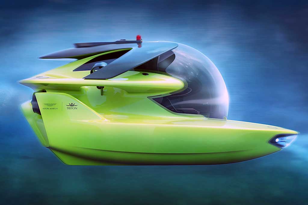 Aston Martin Bikin Kapal Selam untuk Jelajah Bawah Laut