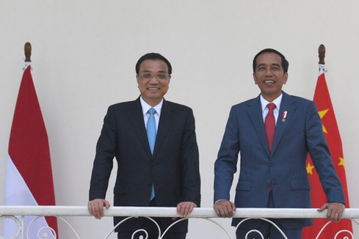 Jokowi Welcomes Chinese Premier in Bogor