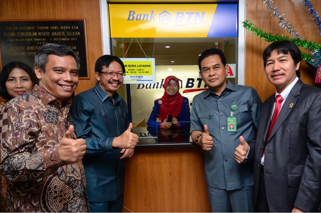 BTN Gandeng PN Jaksel Resmikan e-Panjar