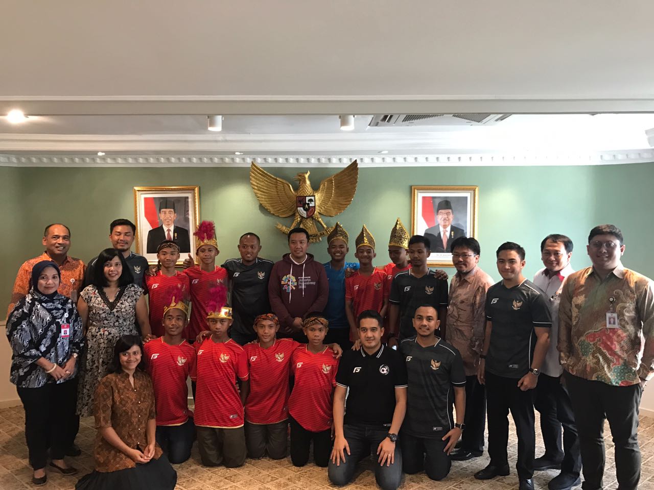 Bersama Garuda Baru, Kuli Paruh Waktu Mentas di Piala Dunia Anak Jalanan
