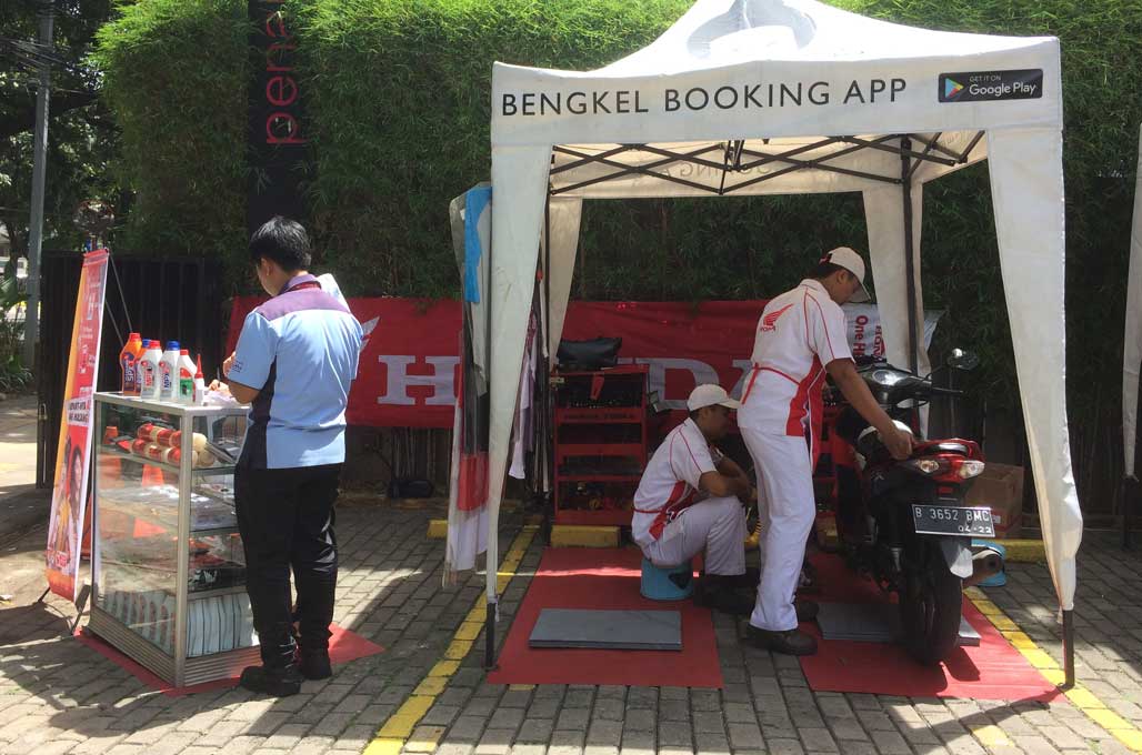 Biaya Servis Motor pun Bisa Dicicil