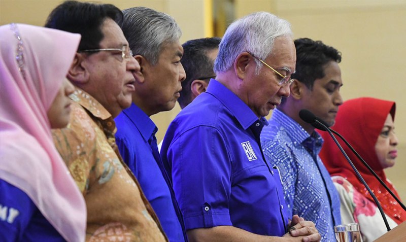 PM Najib Razak Akui Kekalahan dalam Pemilu Malaysia