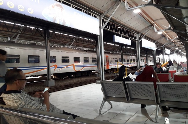 Oprasional Stasiun Gambir Direkayasa Selama Aksi Solidaritas