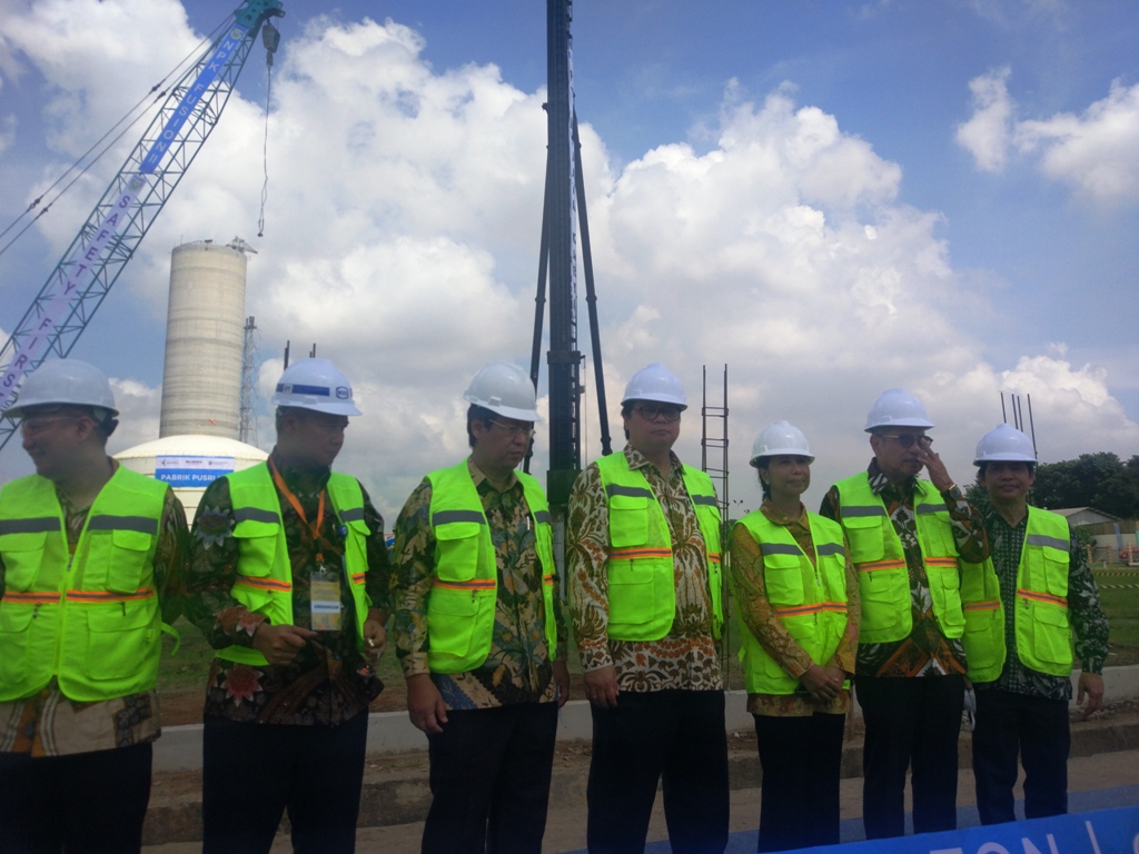 Proyek NPK 2,4 Juta, Pupuk Indonesia <i>Groundbreaking</i> Pabrik Fusion Pusri