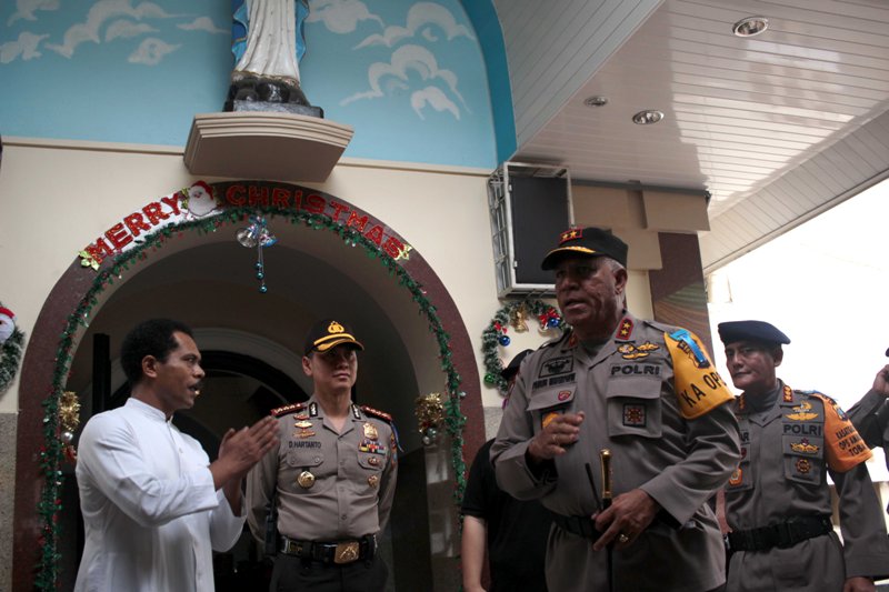 Polda Sumut Tingkatkan Keamanan Gereja Pasca Ledakan di Surabaya