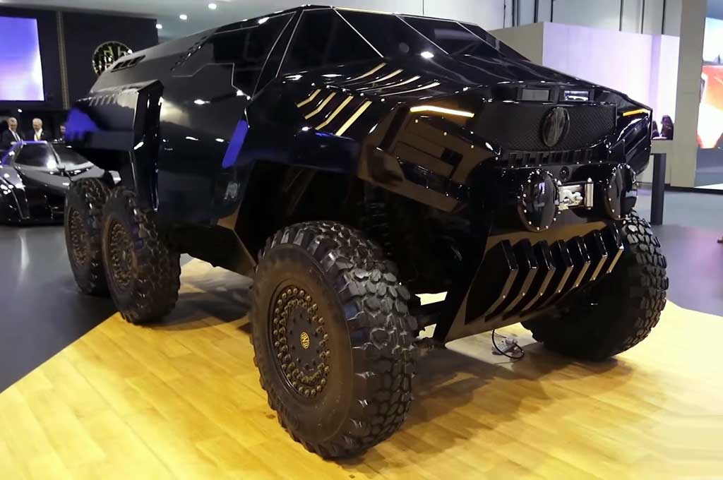 Devel Sixty 6x6 Pesaing Mercedes-AMG G63