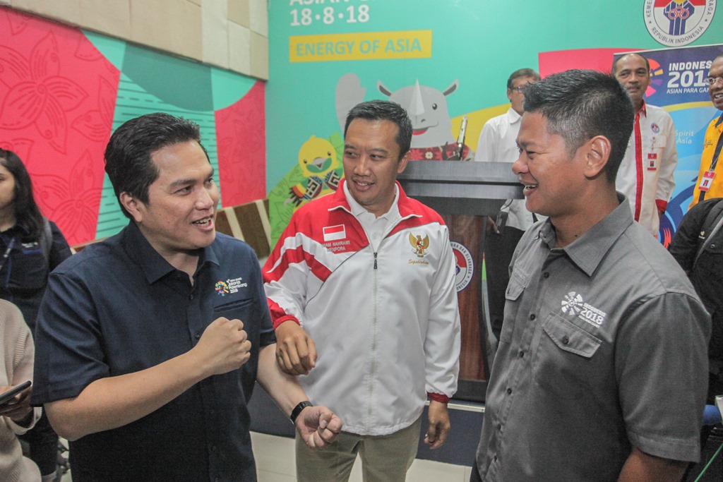 Menpora Pastikan Pengamanan Asian Games- Paragames Berstandar Internasional