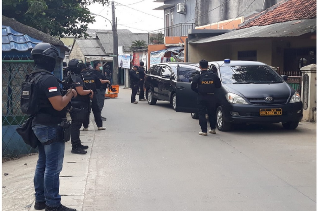 Bunyi Tembakan Terdengar di Lokasi Penggerebekan di Tangerang
